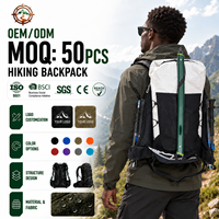 Sac de voyage de montagne, sac à dos de randonnée, sac à dos de camping léger 23L, imperméable