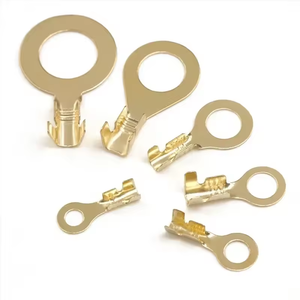 150pcs không cách điện đồng Vòng thiết bị đầu cuối M3 M4 M5 M6 M8 M10, điện uốn kết nối Kit - Product Image 1