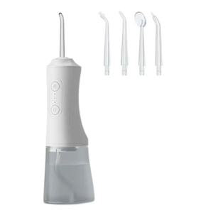 Hydropulseur <span class=keywords><strong>sans</strong></span> <span class=keywords><strong>fil</strong></span> rechargeable avec pression d'eau réglable pour les soins bucco-dentaires quotidiens – Hydropulseur <span class=keywords><strong>dentaire</strong></span> puissant pour la maison et les voyages - Product Image 1