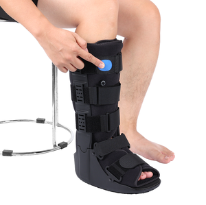Bota Ortopédica Inflable para Caminar, Soporte de Compresión para <span class=keywords><strong>Tobillo</strong></span>, Cierre Ajustable con Botones para Fracturas de <span class=keywords><strong>Tobillo</strong></span> y Pie - Product Image 5
