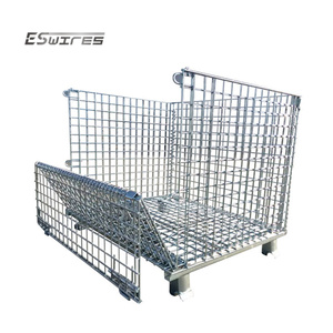 Stockage en entrepôt paniers pliables en treillis métallique galvanisé - Product Image 2