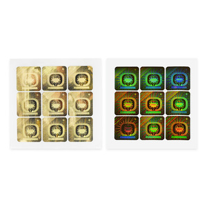 In 3D <span class=keywords><strong>Hologram</strong></span> Sticker Laser <span class=keywords><strong>demetallization</strong></span> <span class=keywords><strong>Hologram</strong></span> Laser dán nhãn tùy chỉnh in logo - Product Image 2