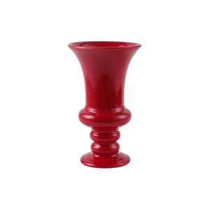 Vase de table en céramique <span class=keywords><strong>sur</strong></span> pieds hauts style Art Déco, esthétique rétro, pour salon, bureau, pot de fleurs hydroponique, ambiance de Noël - Product Image 5