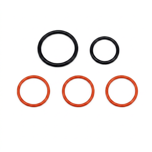 O-Ring <b>Sealing</b> Component <b>Black</b> and Red Rubber 63MM for Engine Applications - Product Image 3