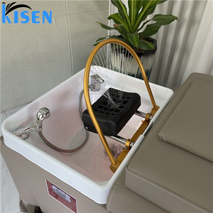 Ventas de fábrica, cabeza de Spa, terapia de cabeza, cama de champú, cabeza japonesa, cama de Spa, muebles de salón, cama tailandesa para lavar el cabello, garantía de un año - Product Image 3