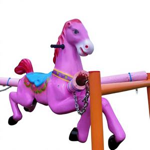 Balançoire en acier pour enfants, unique, intéressante, colorée, de qualité supérieure, attrayante, pour parc d'aventure en plein air, à vendre - Product Image 1