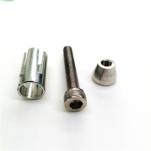 Kit de Juntas de Expansión Internas Ocultas Personalizadas con Tornillos y Tuercas para Estructuras Industriales de Aluminio - Product Image 6