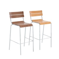 Chaises de salle à manger rétro design pour café, usage commercial extérieur et intérieur