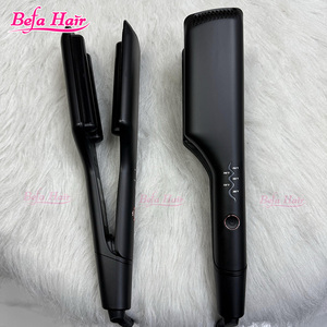 <span class=keywords><strong>Fer</strong></span> <span class=keywords><strong>à</strong></span> friser <span class=keywords><strong>professionnel</strong></span> en céramique avec revêtement <span class=keywords><strong>à</strong></span> 3 barils pour cheveux Deep Wave - Product Image 2