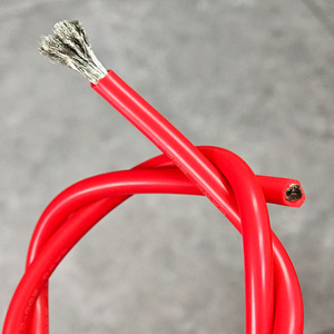 Fio De Silicone Preto Vermelho 6AWG 7AWG 8AWG 10AWG 12AWG 14AWG <span class=keywords><strong>16AWG</strong></span> 18AWG Heatproof Silicone Fio Cabo De Bateria - Product Image 5
