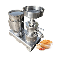 Viande Soja Moins Cher Tahini Broyeur Machine Flux Mayonaise Soja Poisson Chili Automatique Alimentaire Colloïde Moulin Pour Mayonnaise