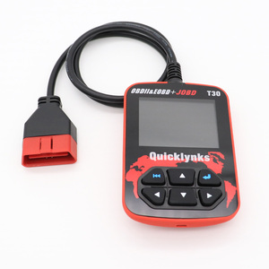 OBD2เครื่องมือความผิดพลาดยานยนต์/ที่จับ EOBD พร้อมสาย OBD หน้าจอแอลซีดีรหัส T30 T30 OBD รถยนต์ - Product Image 4