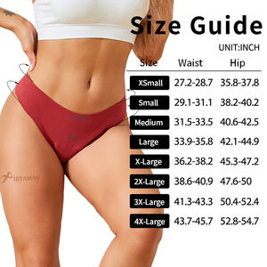 Green Envoy Culotte <span class=keywords><strong>menstruelle</strong></span> sans couture 4 couches anti-fuite pour femme, <span class=keywords><strong>tanga</strong></span>, string - Product Image 5