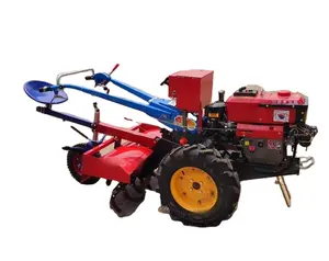 Mini Tractor Electric Start 8HP 10HP 12HP 15HP 18HP 20HP Walking Tractor Hand Tractor For agriculture Farm Machinery