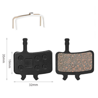 Plaquettes de frein semi-métalliques en résine pour vélos, diverses spécifications, prix usine, accessoires de vélo, plaquettes de frein à disque pour vélos