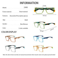 Gafas Ópticas Vintage de Estilo Europeo y Americano al Por Mayor, Gafas de Moda Personalizadas y Coloridas para Mujer y Hombre
