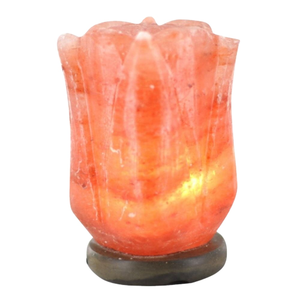 Eco Friendly Himalayan Pink Salt Lamp Natural Rock Shape with <b>Dimmer</b> Switch Perfect for Home Decor Meditation Spa Wellness - Product Image 4