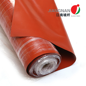 1.5Mm Thép Không Gỉ Chèn Silicone Bọc Sợi Thủy Tinh Vải Chống Cháy Gasket - Product Image 2