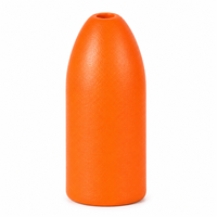 Flotteur de pêche en PVC jaune vif durable pour piège à homard, équipement de pêche au crabe, bouée de signalisation marine écologique, marqueur côtier commercial
