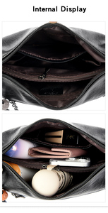 New Fashion Women's High Quality Pu Leather Lady Shoulder Handbag New Designs Bags Large Women Handbags <b>Tote</b> Bag - Product Image 6