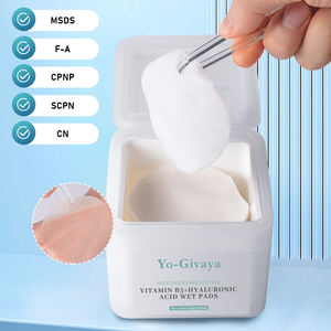 विटामिन बी 5 ब्राइटनिंग पैड-वेगन फेस हाइपोएलर्जेनिक पैड के साथ हाइपोएलर्जेनिक पैड, हाइलूरोनिक एसिड-रेडिएशन बढ़ाने पैड - Product Image 1