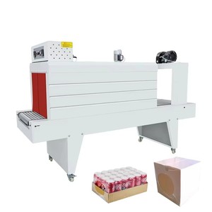 BSE-4535 for POF/PVC/PE Film Water Bottle Carton Packaging Tunnel <b>Shrink</b> Automatic Heat ShrinkCutting Packaging Machine - Product Image 1