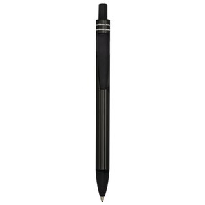Penna Promozionale in Alluminio Nero con Clip, Colore Nero - Product Image 2