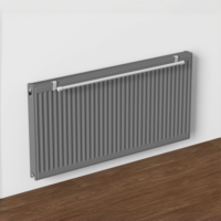 Radiateur mural moderne avec porte-serviettes, radiateur en acier doux pour chauffage central à eau chaude, idéal pour les projets de chauffage résidentiel