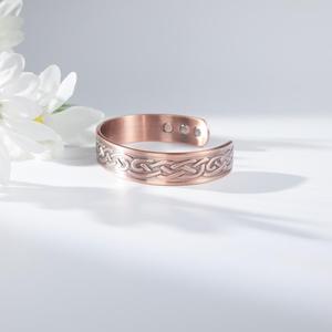 2023 Ấn Độ vàng Bộ đồ trang sức thời trang Cuff Vòng đeo tay đồng nguyên chất và vòng đeo tay - Product Image 6