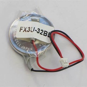 Mitsubishi FX3U-32BL Battery Industrial Use New Disposable <b>Silver</b> Cell Japan - Product Image 1