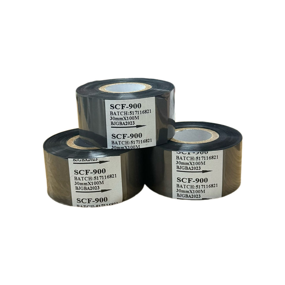 High Temp SCF900 Coding Ribbon 25/30/35mm*100m for Batch Date Printing ...