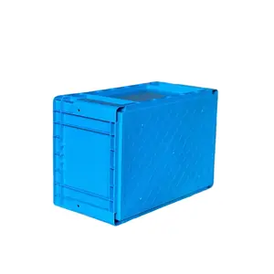 Warehouse Industrial AS/RS EU Stackable Plastic Turnover Storage Containers Moving Boxes Basket Totes