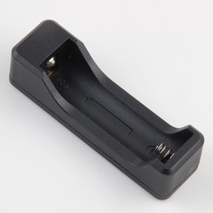 Support de batterie 18650, base de chargement à fente unique pour batteries rechargeables, taille standard, matériau ABS - Product Image 2