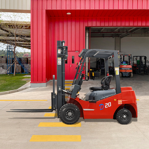 Nueva Carretilla Elevadora Diésel Económica de 2 Toneladas, Contrapesada de 3 Toneladas con Mástil de Tres Secciones para Uso en Interiores - Product Image 4