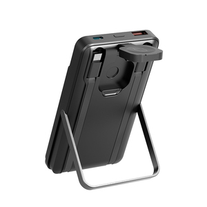Batterie externe magnétique 10000 mAh OEM ODM, charge rapide 27W, chargeur sans fil 15W, chargeur de montre 5W avec Type-C intégré, directement de l'usine - Product Image 4