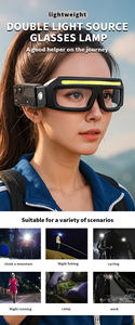 Lampe de travail rechargeable pour lunettes de tête Phares LED sur les lunettes Capteur de mouvement Lampe à pince pour lunettes de réparation automobile - Product Image 4