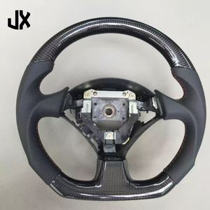 Volant en Fiber de carbone en cuir perforé <span class=keywords><strong>Sport</strong></span> noir de haute qualité pour accessoires de voiture <span class=keywords><strong>Honda</strong></span> S2000 2004-2012 - Product Image 1