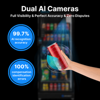 Distributeur automatique intelligent de collations et de boissons, distributeurs automatiques intelligents combinés pour collations, boissons, sodas, distributeur automatique intelligent AI