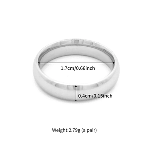 Luxury High Quality 4mm 6mm 8mm White Tungsten Wedding Band <b>Ring</b> Gold Plated Direct From India Fashion <b>Rings</b> - Product Image 4
