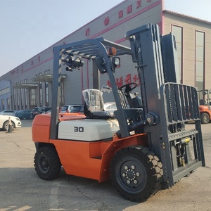 Montacargas Diésel Mitsubishi <span class=keywords><strong>de</strong></span> 3 Toneladas con Motor CE, Precio <span class=keywords><strong>de</strong></span> Fábrica, Duradero y Económico - Product Image 6