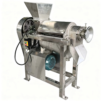 Industriële kleine model koude pers fruit sinaasappel citroen groente spiraal mango sapcentrifuge productielijn machine motor hoog