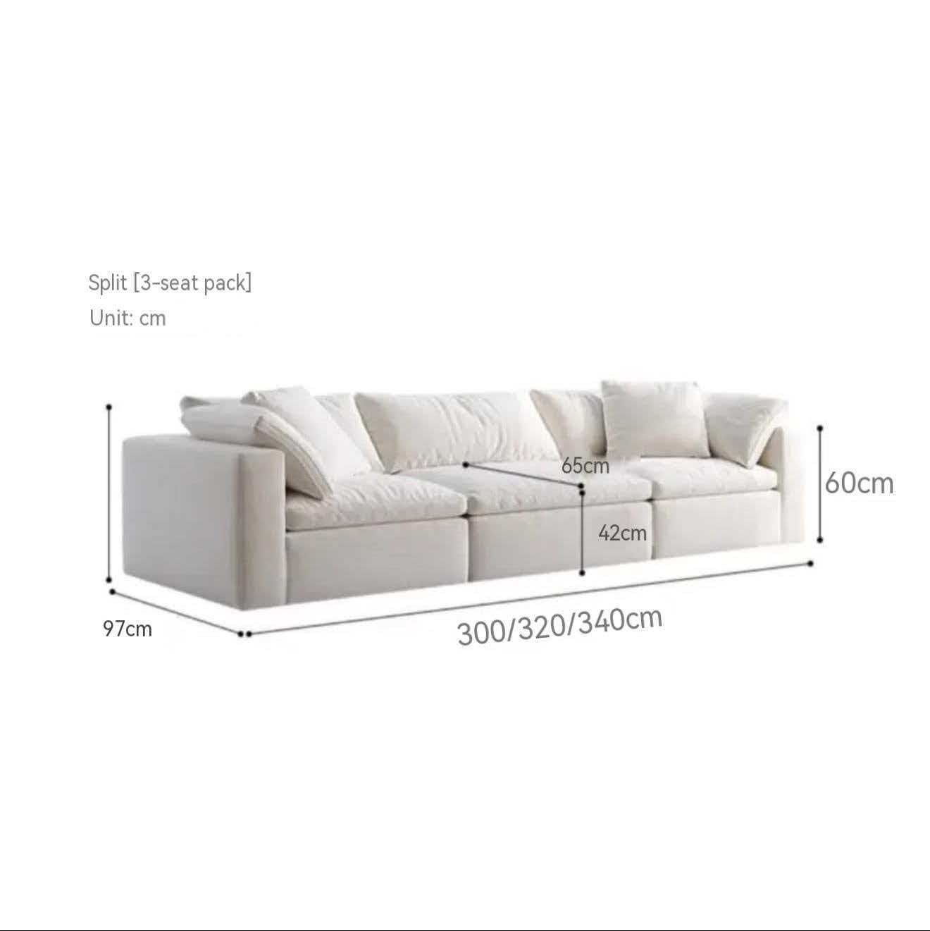 300*97*60 cm [Corpo diviso]