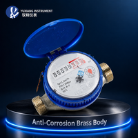 Industrial Grade Mechanical Water Meter Dry Type Iron Shell Copper-faced Copper-joint Water Meter