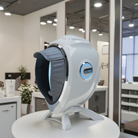 Zeer nauwkeurige gezichtshuiddetector met automatisch rapport voor salons