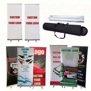 Expositor Enrollable de Precio de Fábrica, Ligero y Duradero, para Publicidad y Exposiciones - Product Image 1