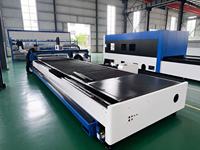 Machine de découpe laser à fibre CNC professionnelle pour tôles et tubes en acier inoxydable et acier au carbone