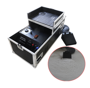 2020 جديد الديكور الحدث إمدادات حزب Dmx التحكم عن بعد 3000w مرحلة الزفاف سوبر الثلج الجاف الضباب الكذب منخفضة آلة لصنع الدخان - Product Image 1