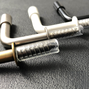 Crochets de rideau modernes en fer, simples et polyvalents, moulés en une seule pièce, petits et <span class=keywords><strong>à</strong></span> <span class=keywords><strong>angle</strong></span> droit, pour Bar Mitzvah - Product Image 4