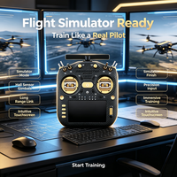 Transmisor RC HOSHI TX16S MK3 MAX de Fibra de Carbono, 16 Canales, 2.4G/900mhz, Gimbals, Compatible con ELRS/M2, Venta al Por Mayor