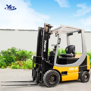 Taşınabilir 1000kg forklift 2 ton 2.5 ton 3.5ton yarı kapalı yol dizel elektrikli manuel forklift